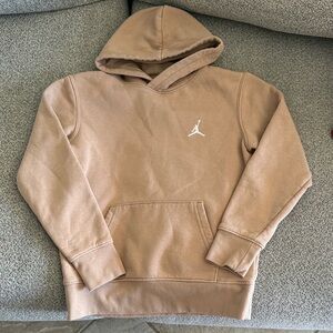 Tan Jordan Hoodie Size Small